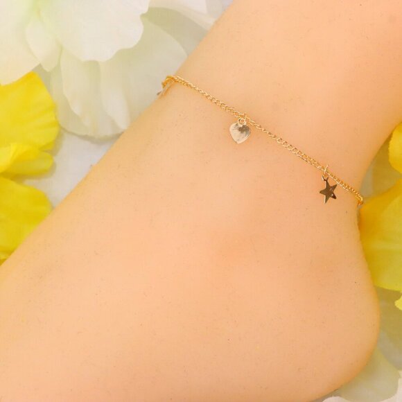 "Minimalist Anklet, Sleek & Modern Design, Women’s Fashion, YC110238-A - Picture 2 of 10